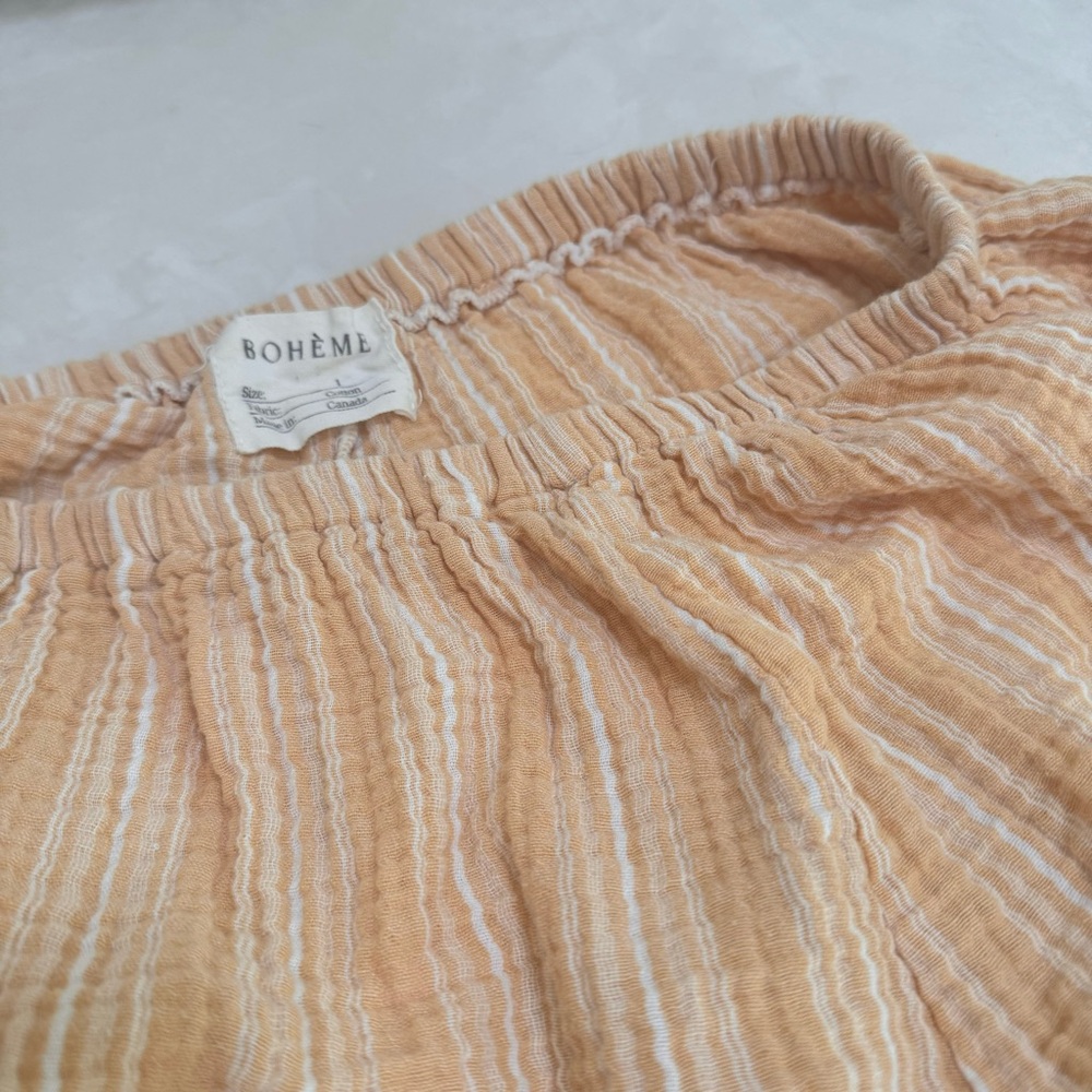 Boheme Goods Striped cotton shorts - Picture 5 of 5